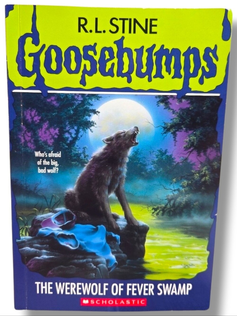 Goosebumps: Werewolf of Fever Swamp R.L. Stine 2020 First Printing (Scholastic)